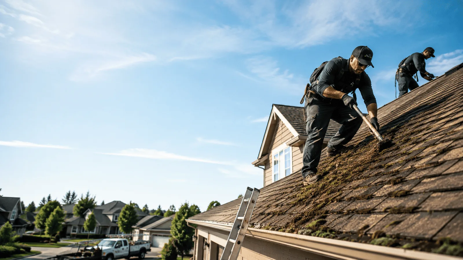 Roof Moss Removal in Gering, NE near me